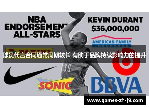 球员代言合同通常周期较长 有助于品牌持续影响力的提升